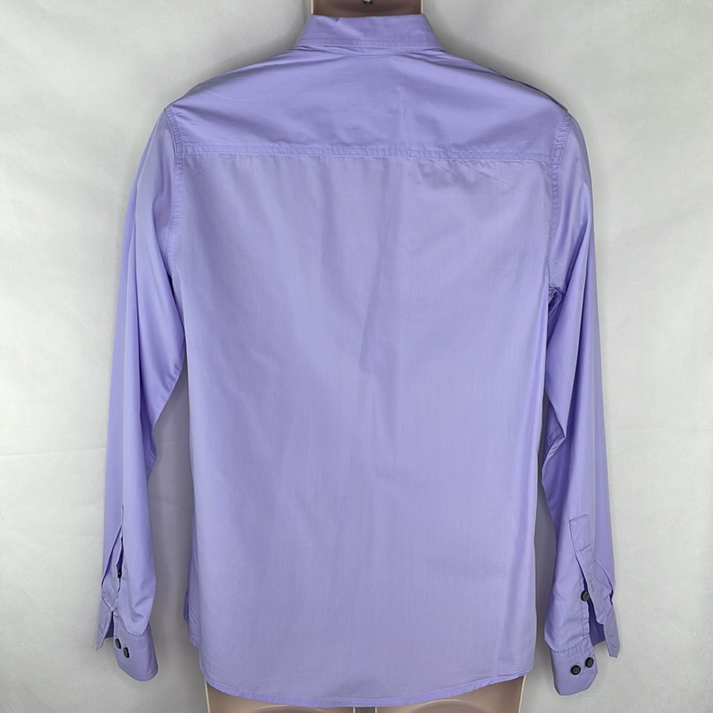 Marc Ecko Purple Button Down Shirt - Picture 5 of 6